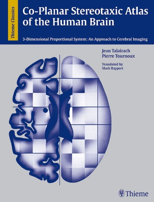 Co-Planar Stereotaxic Atlas of the Human Brain, 9783137117018