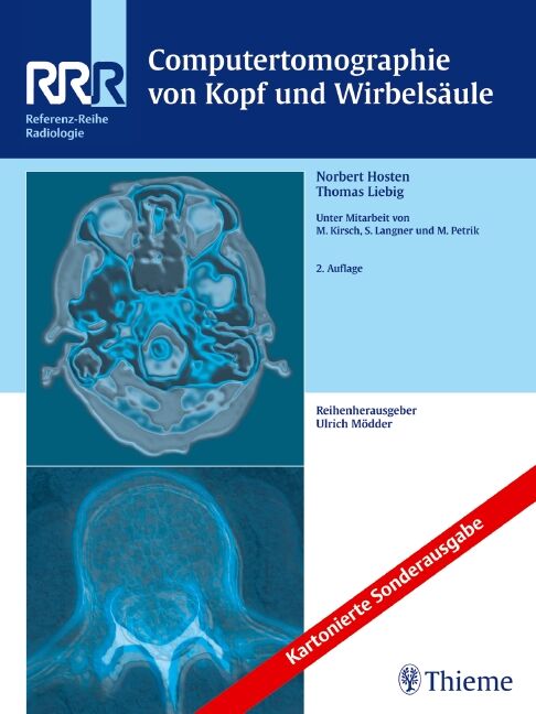 Computertomographie von Kopf und Wirbelsäule, 9783131622822