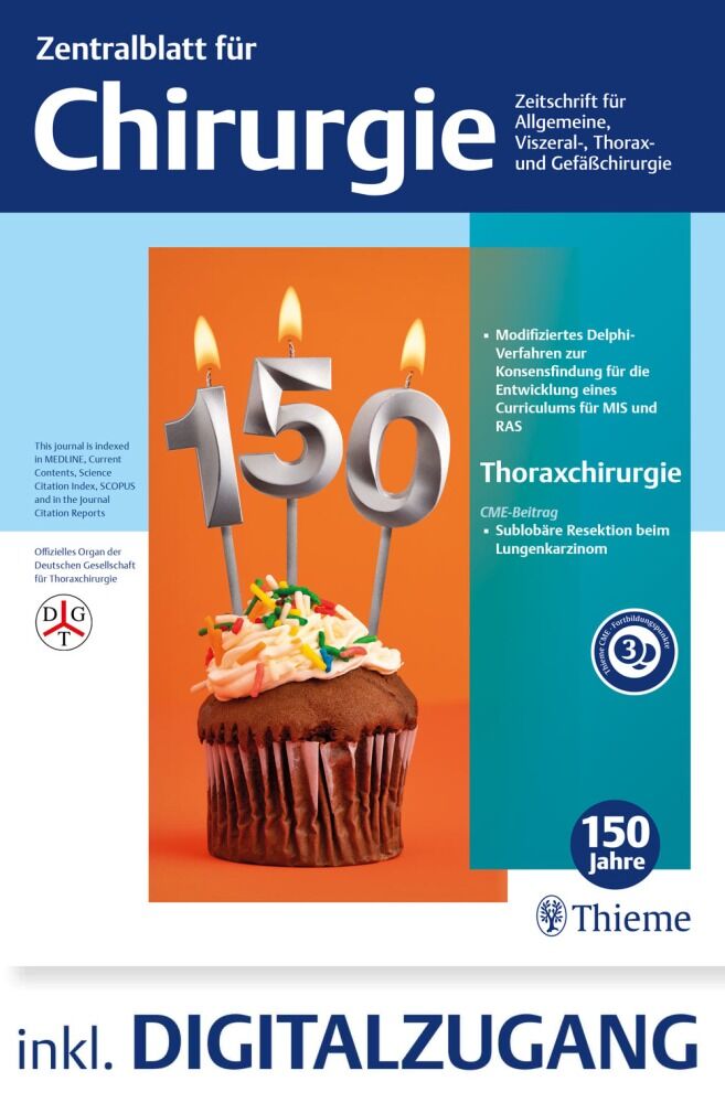 Zentralblatt für Chirurgie, 0044-409X