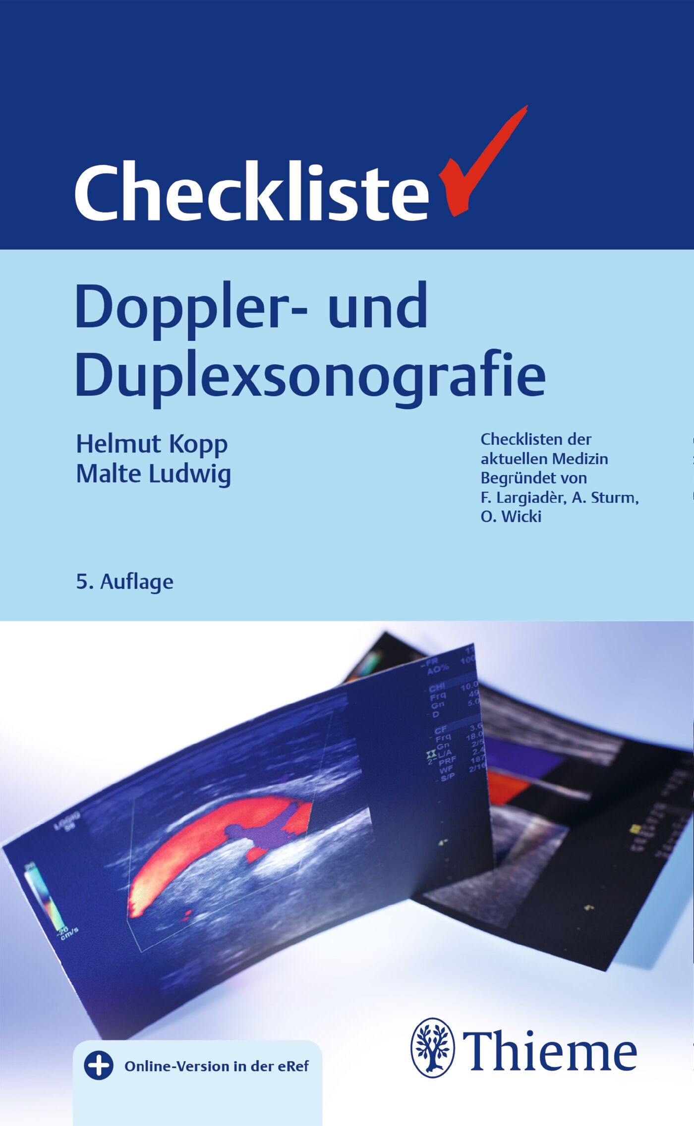 Checkliste Doppler- und Duplexsonografie, 9783132209855