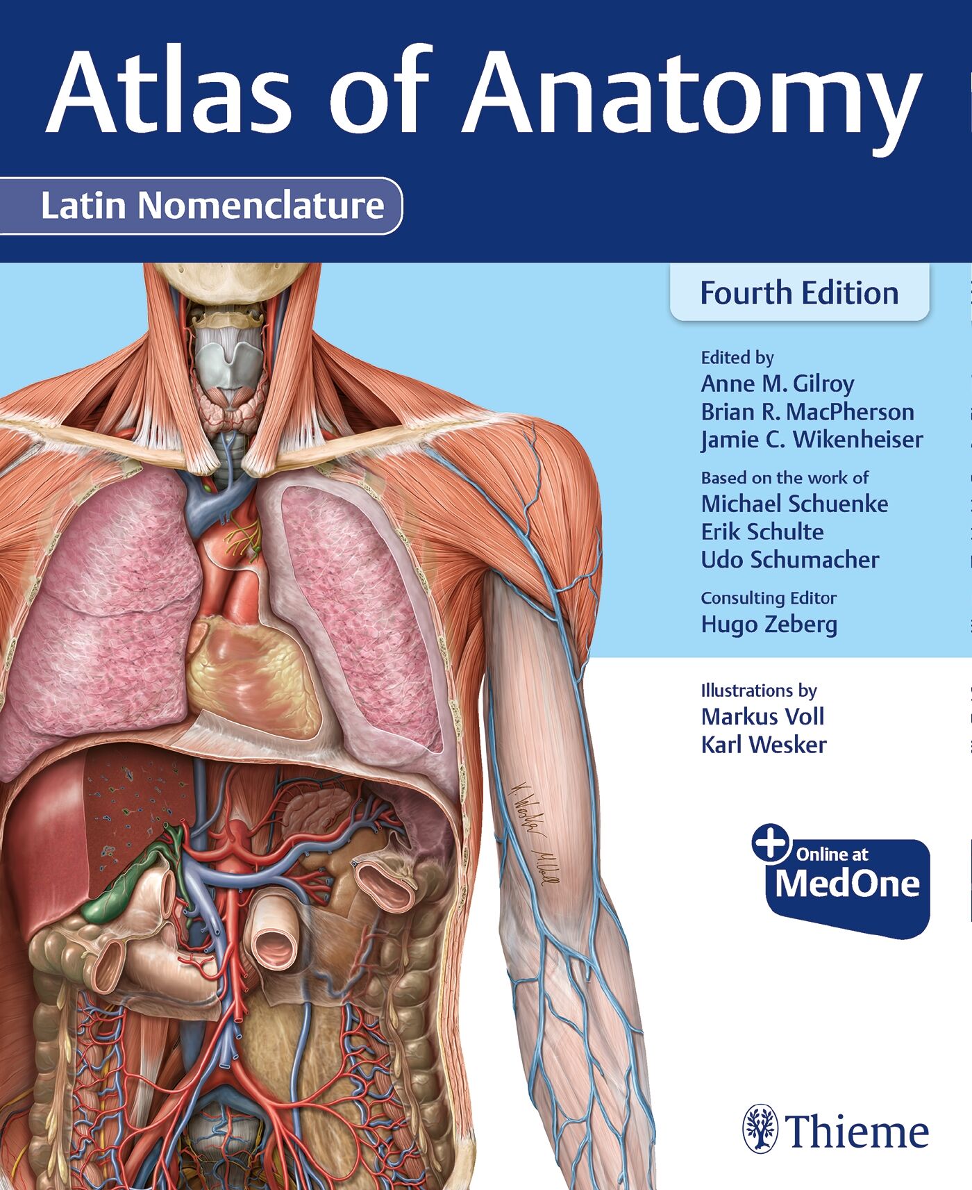 Atlas of Anatomy, Latin Nomenclature, 9781684204519