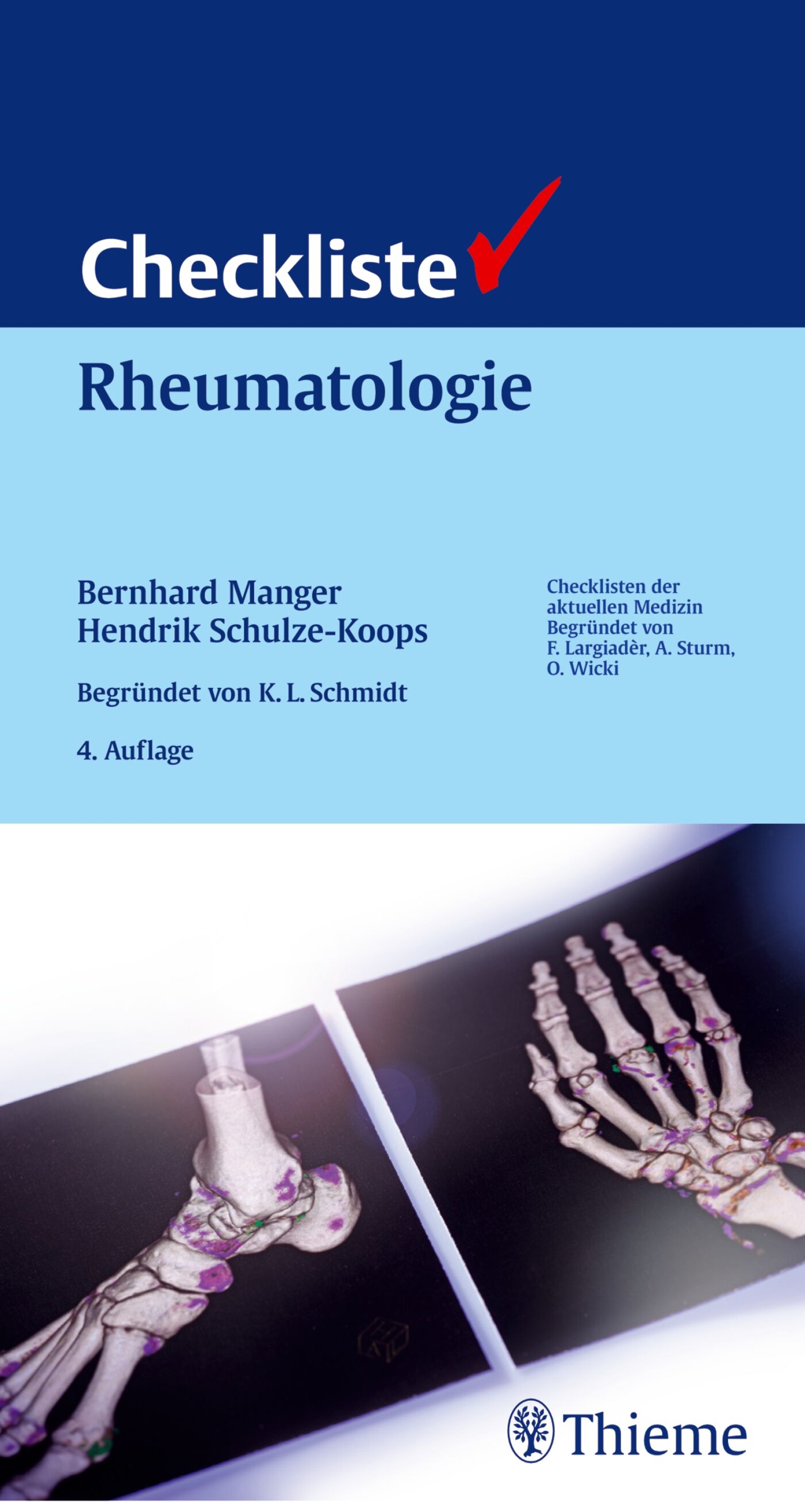 Checkliste Rheumatologie, 9783131516848