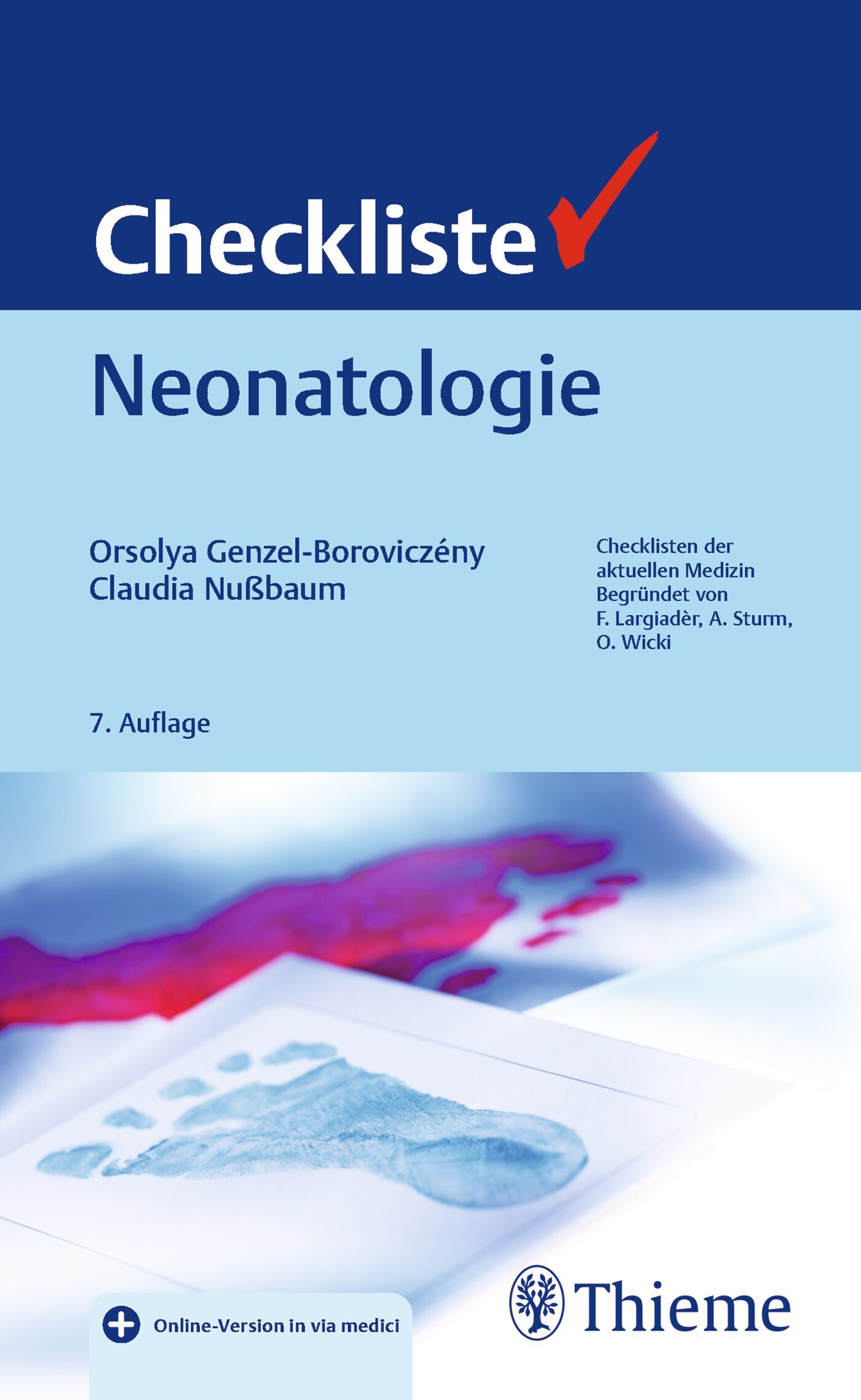 Checkliste Neonatologie, 9783132442269