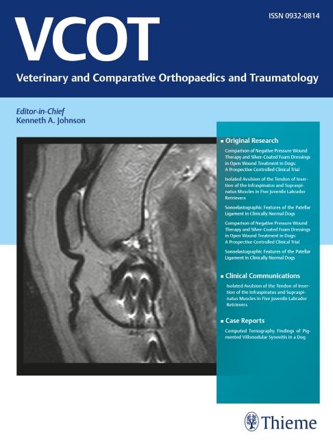 Veterinary and Comparative Orthopaedics and Traumatology, 0932-0814