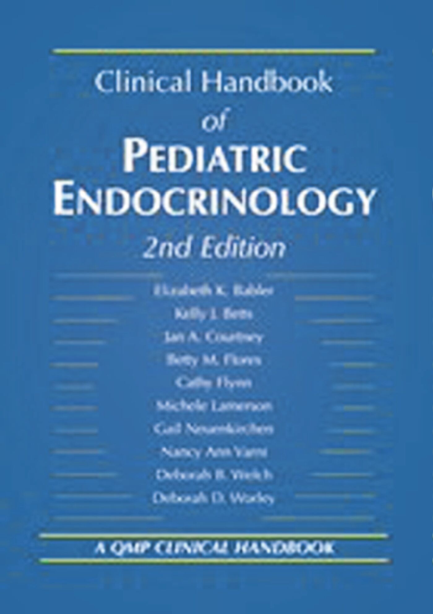 Clinical Handbook of Pediatric Endocrinology, 9781626235458
