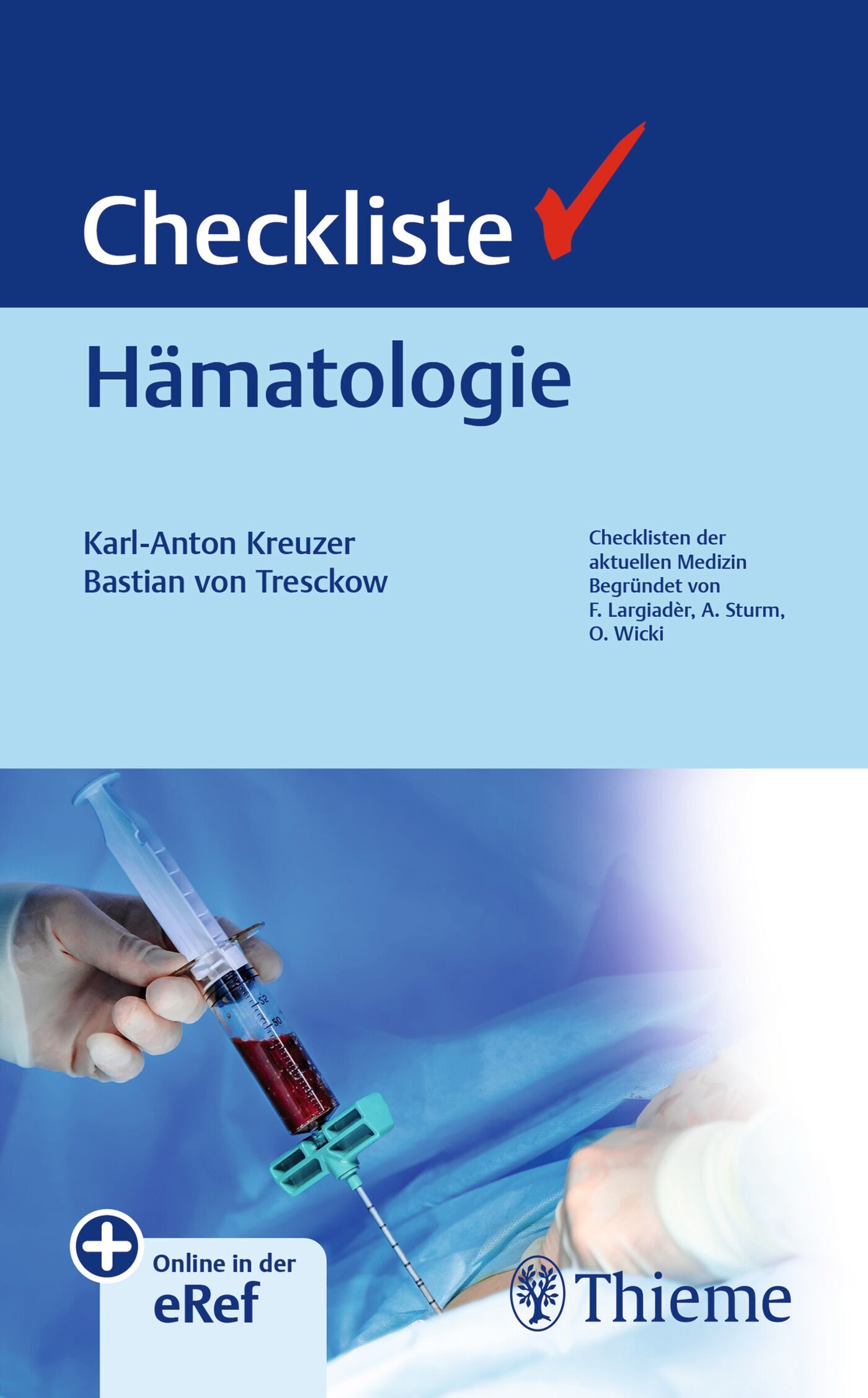 Checkliste Hämatologie, 9783132454187