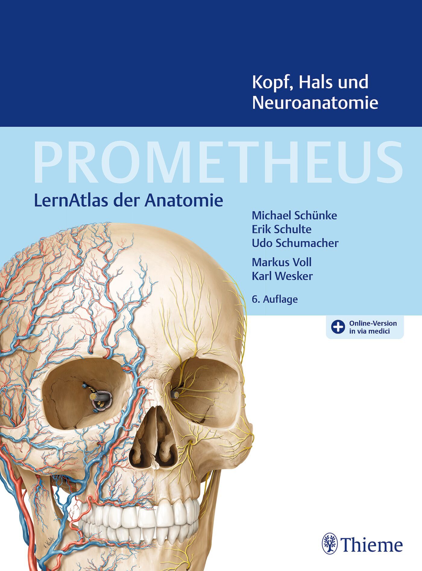 PROMETHEUS Kopf, Hals und Neuroanatomie, 9783132444218