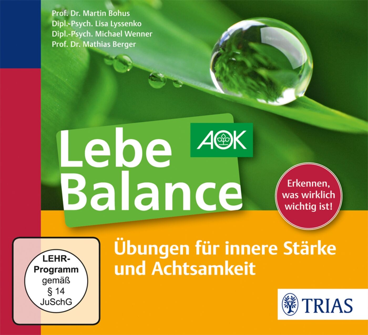 Lebe Balance Audio-CD, 9783830480662