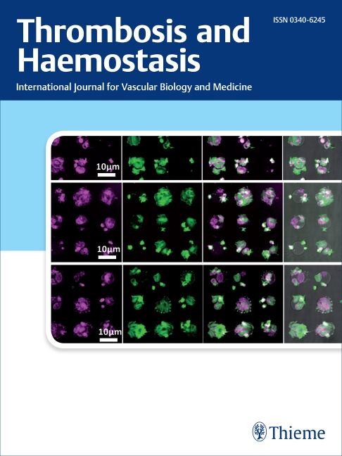 Thrombosis and Haemostasis, 0340-6245.5