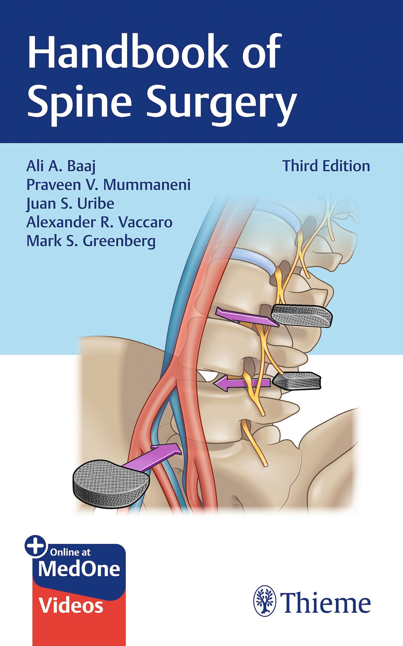 Handbook of Spine Surgery, 9781684206780