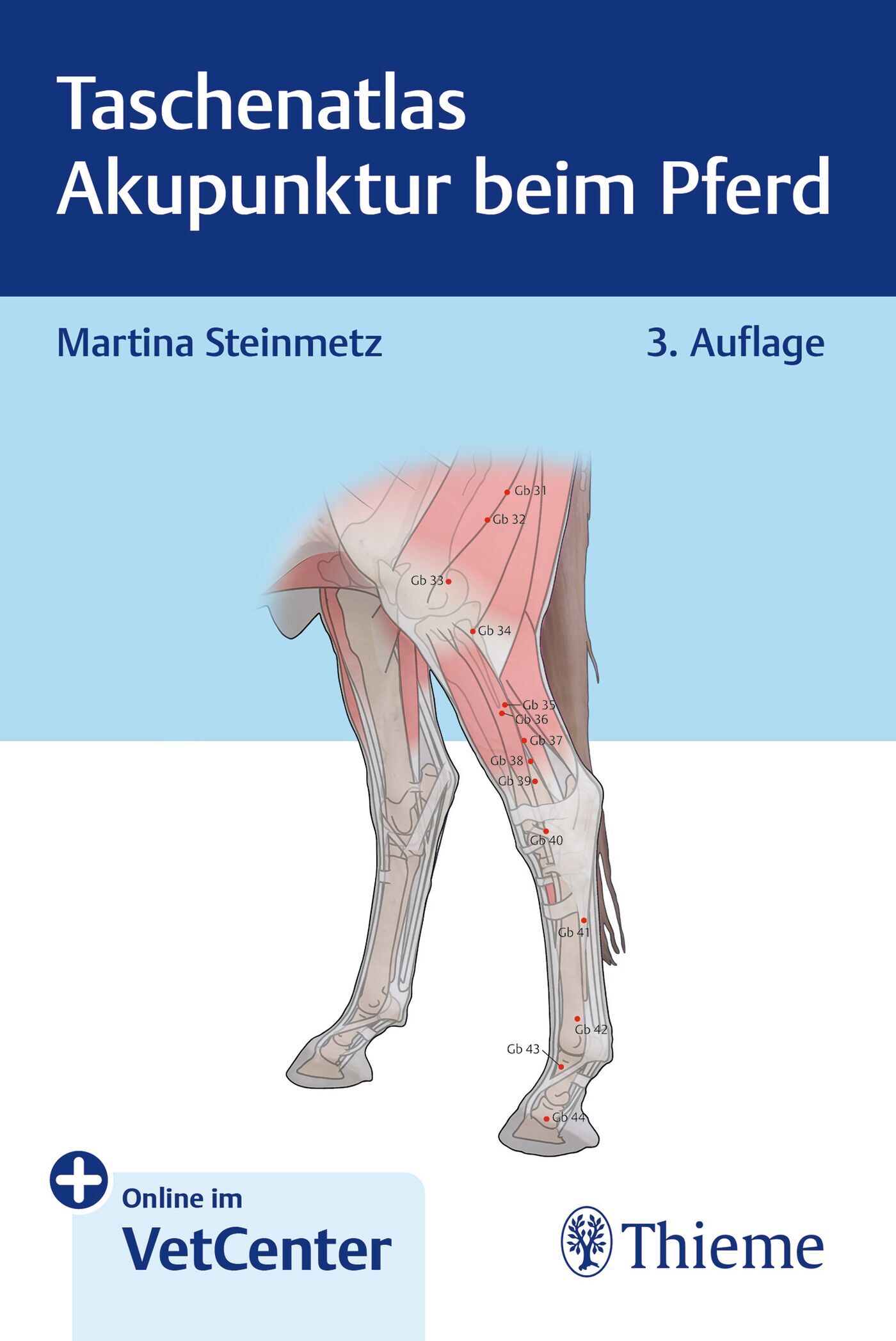 Taschenatlas Akupunktur beim Pferd, 9783132458451