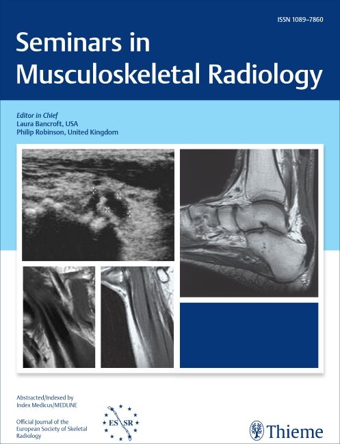 Seminars in Musculoskeletal Radiology, 1089-7860