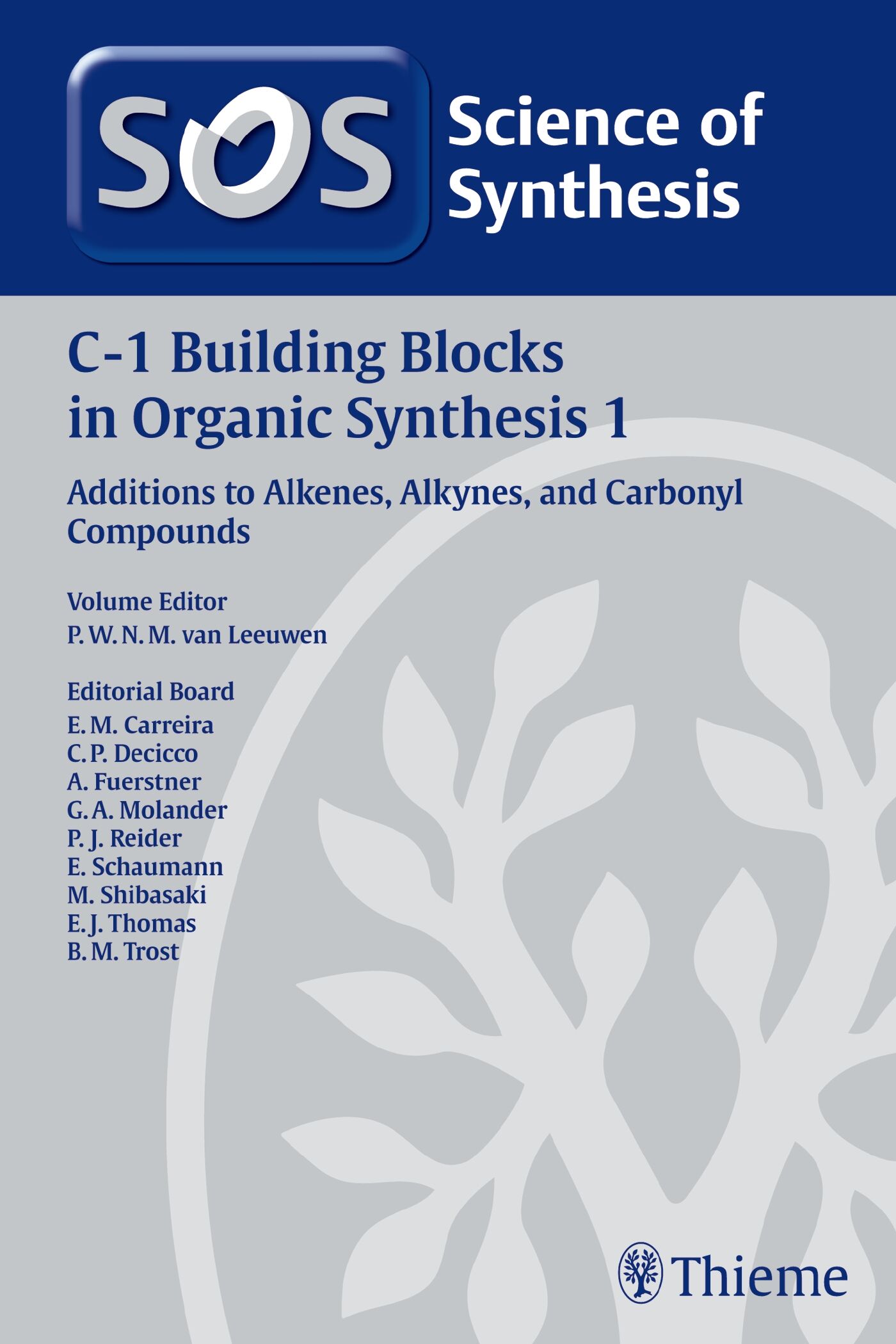 Science of Synthesis: C-1 Building Blocks in Organic Synthesis Vol. 1, 9783131707611