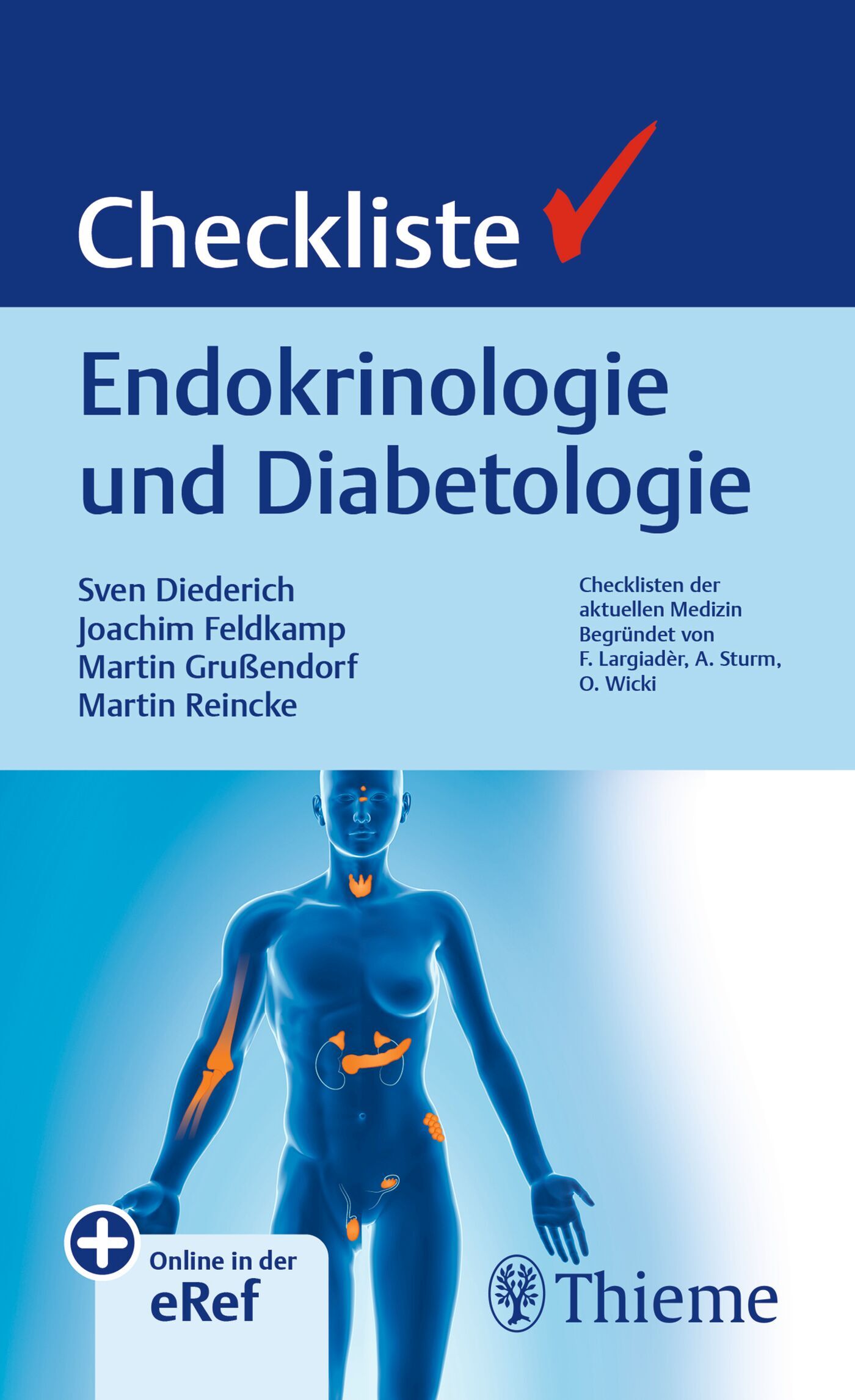 Checkliste Endokrinologie und Diabetologie, 9783132454156