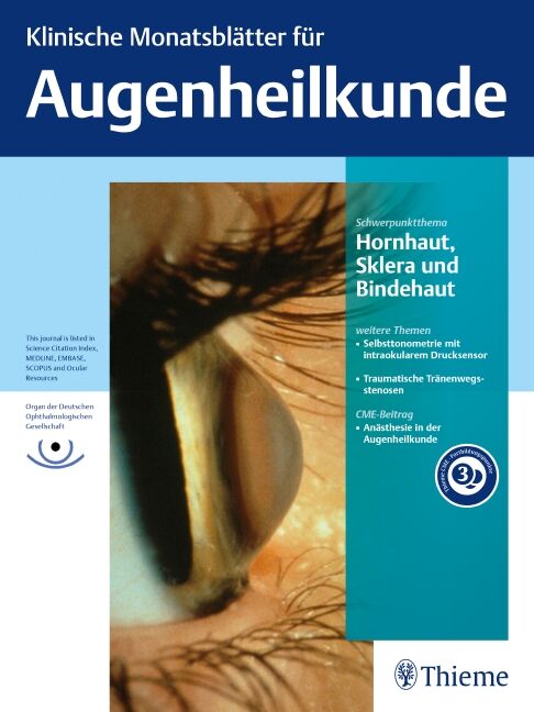 Klinische Monatsblätter für Augenheilkunde, 0023-2165