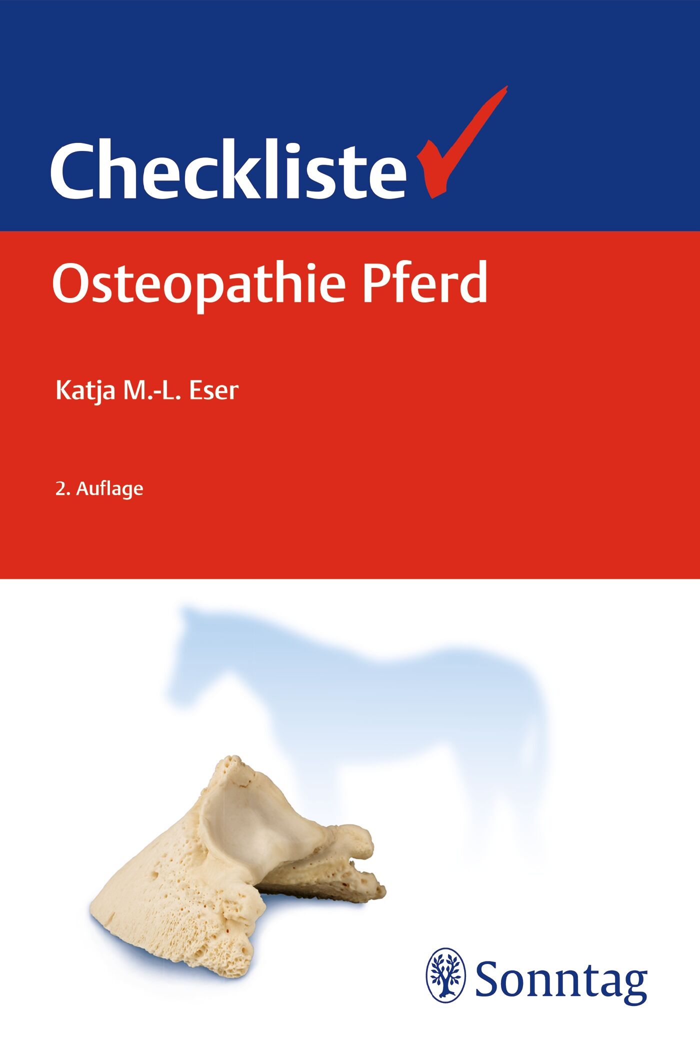 Checkliste Osteopathie Pferd, 9783132401693
