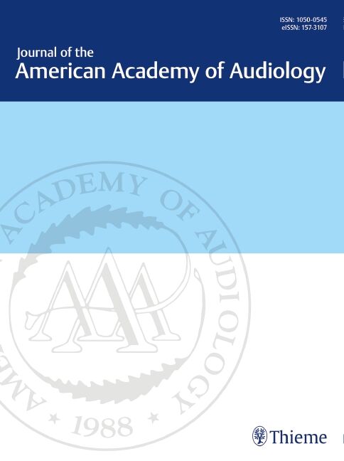 Journal of the American Academy of Audiology, 1050-0545.5