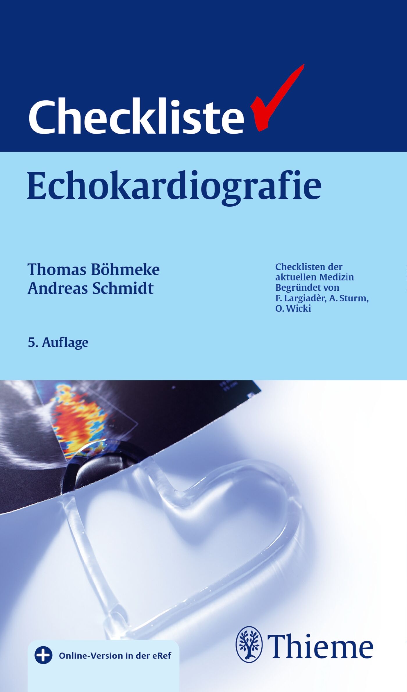 Checkliste Echokardiographie | 9783132016651 | Thieme Webshop