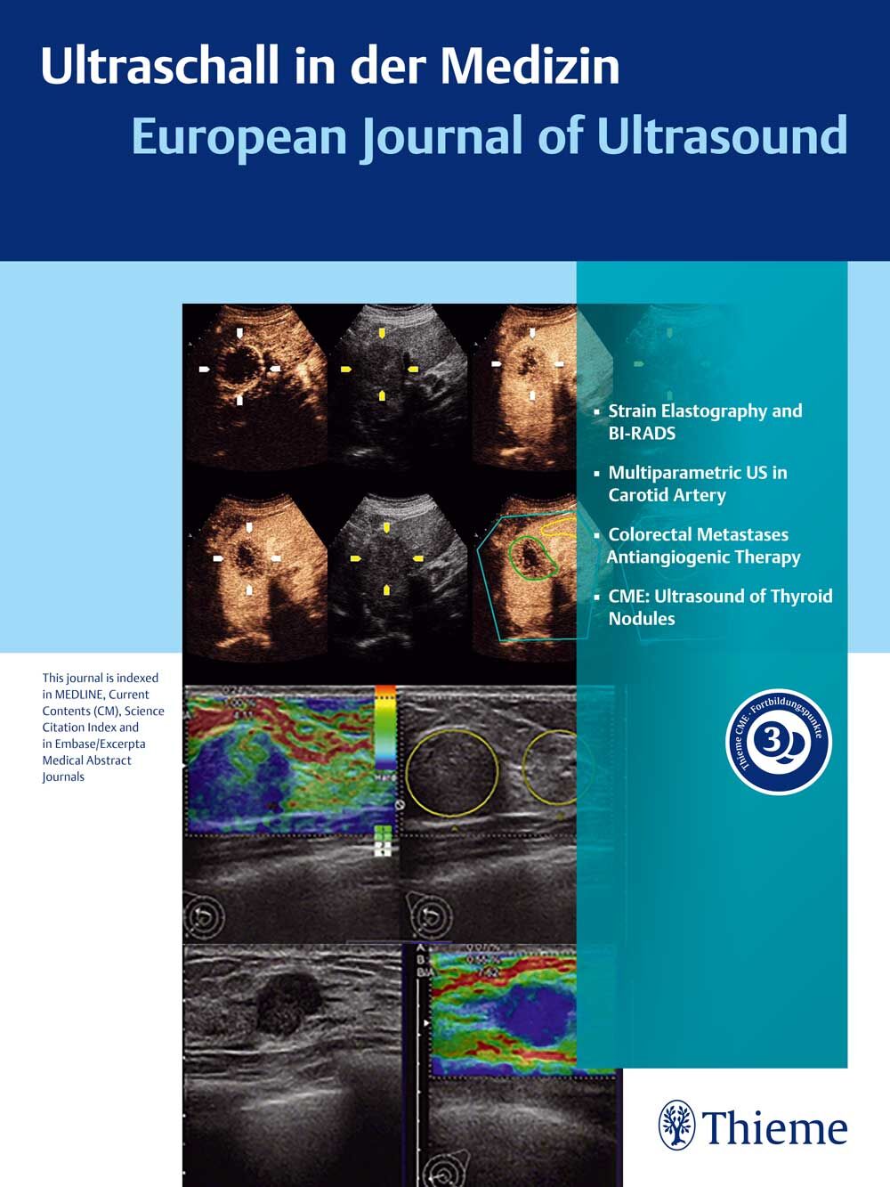 Ultraschall in der Medizin - European Journal of Ultrasound, 0172-4614