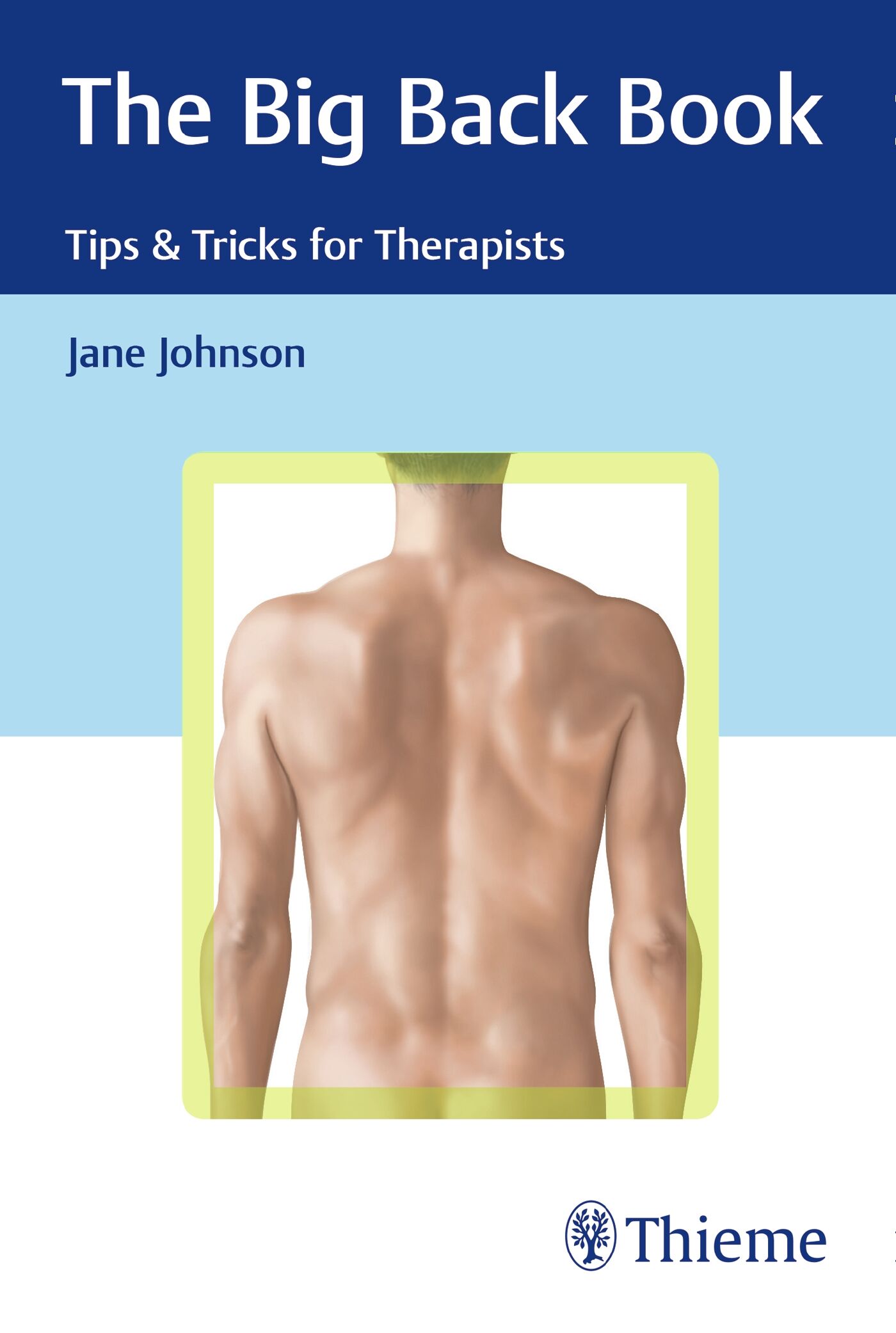 The Big Back Book: Tips & Tricks for Therapists, 9783132048218