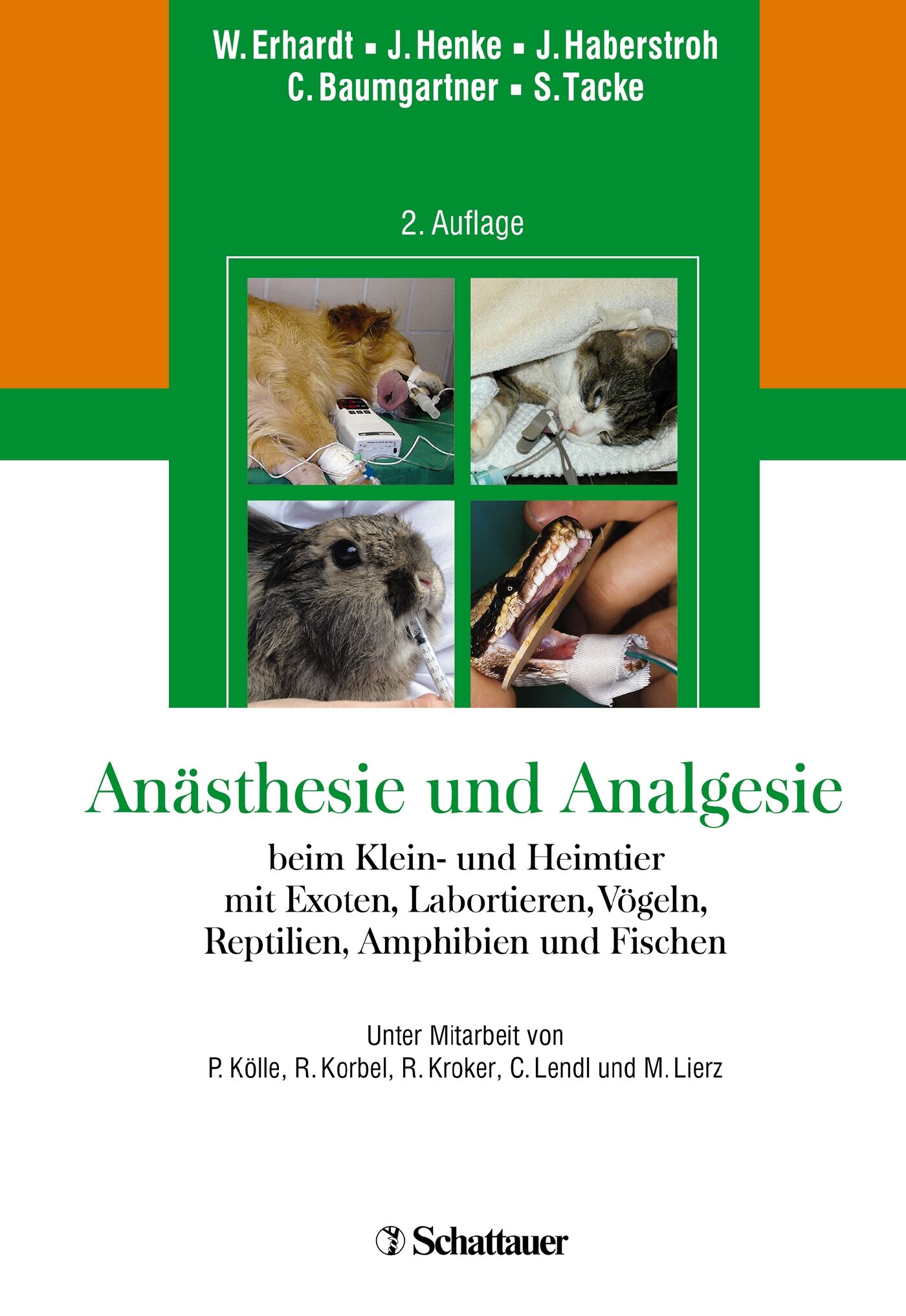 Anästhesie und Analgesie beim Klein und Heimtier, 9783794527816