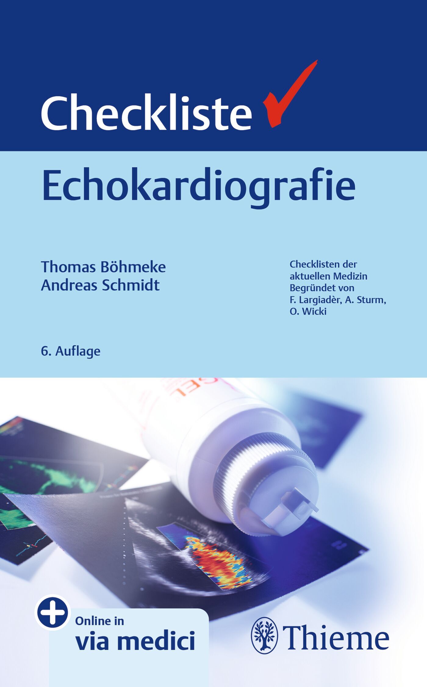 Checkliste Echokardiografie, 9783132401068