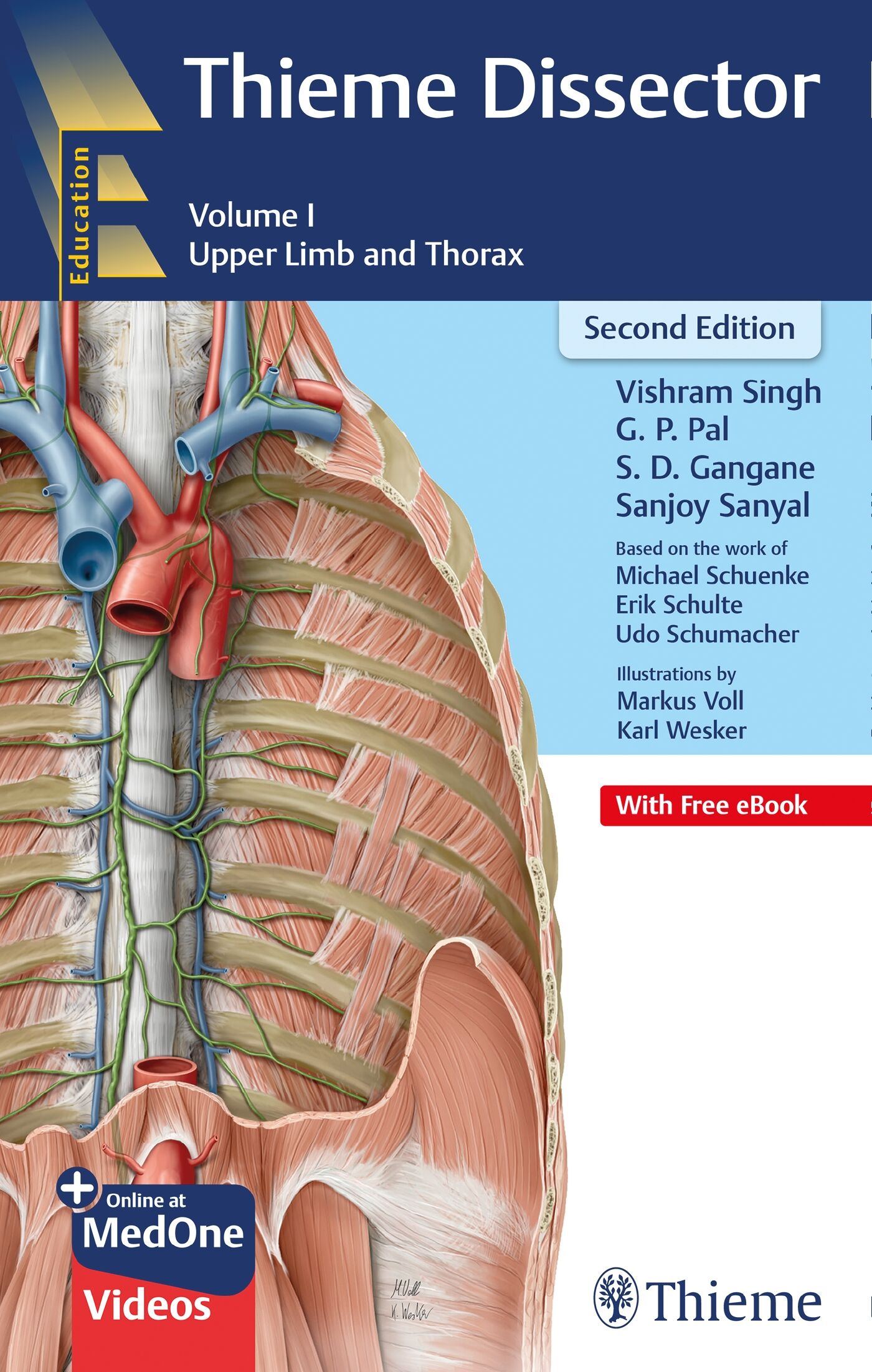 Thieme Dissector Volume 1, 9789392819148