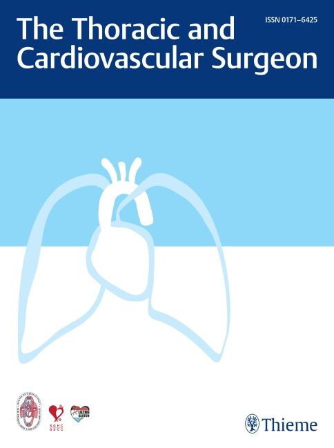 The Thoracic and Cardiovascular Surgeon, 0171-6425.4