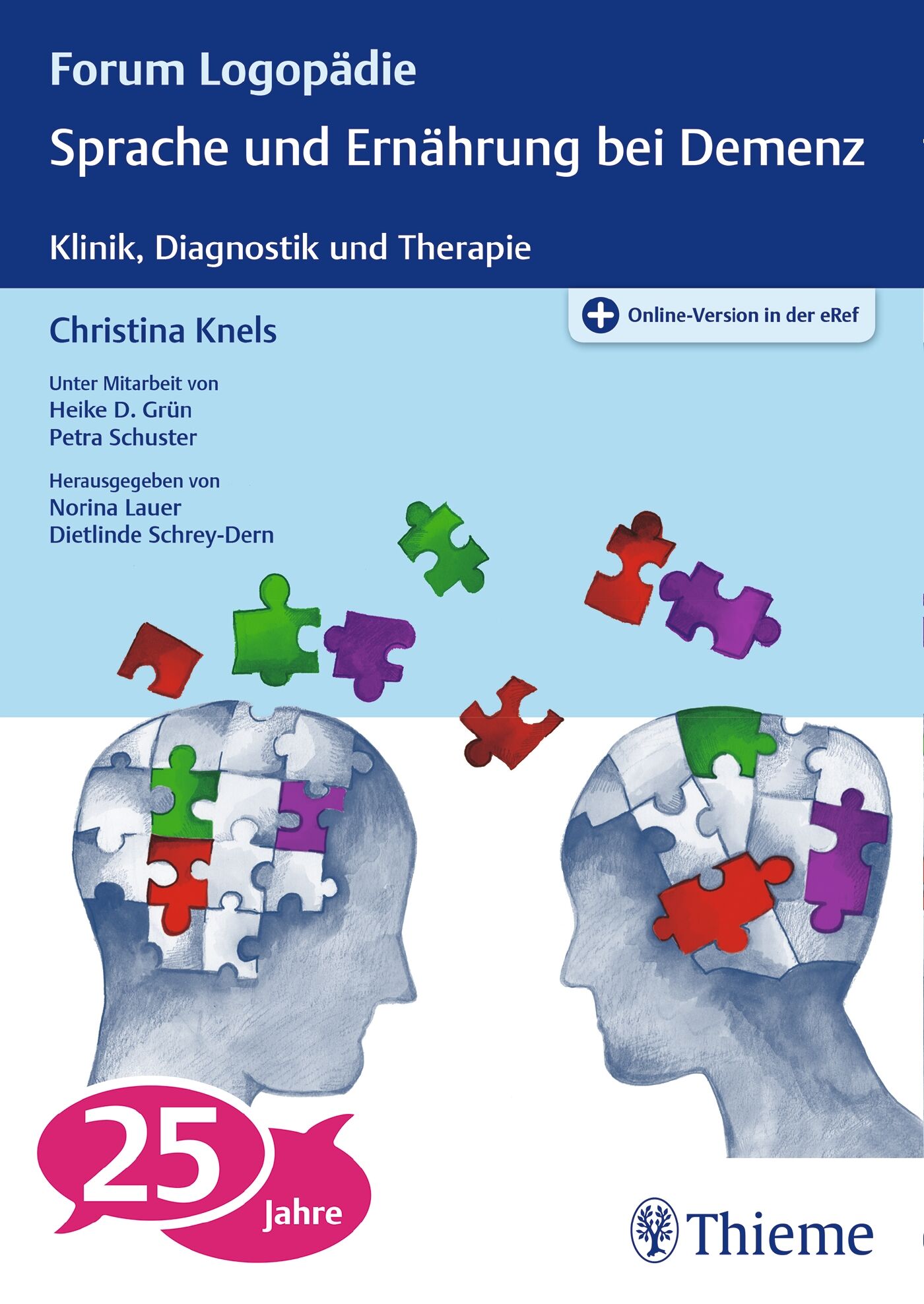 Sprache und Ernährung bei Demenz, 9783131638915