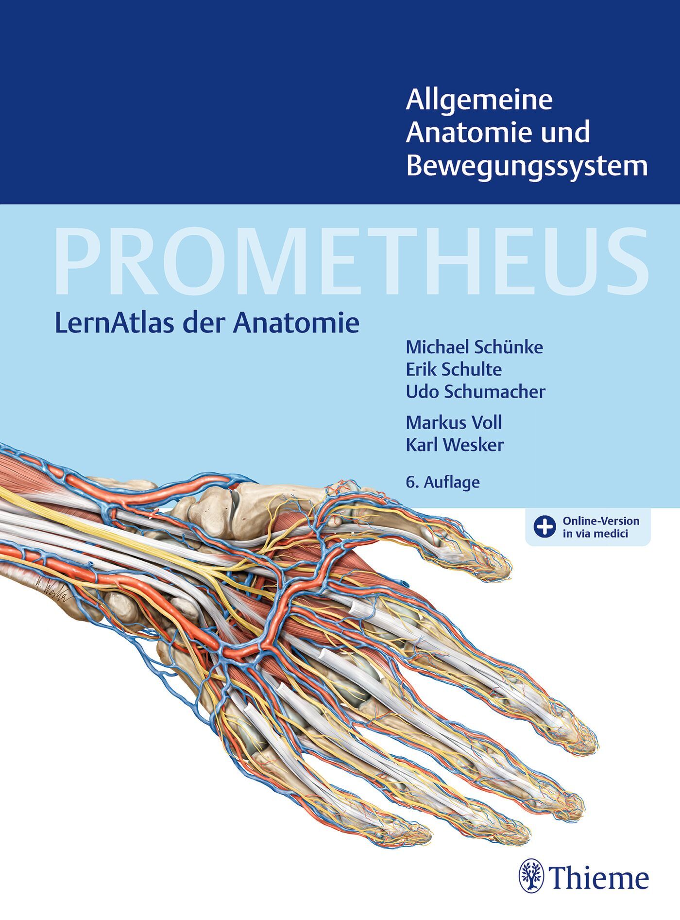 PROMETHEUS Allgemeine Anatomie und Bewegungssystem, 9783132444133