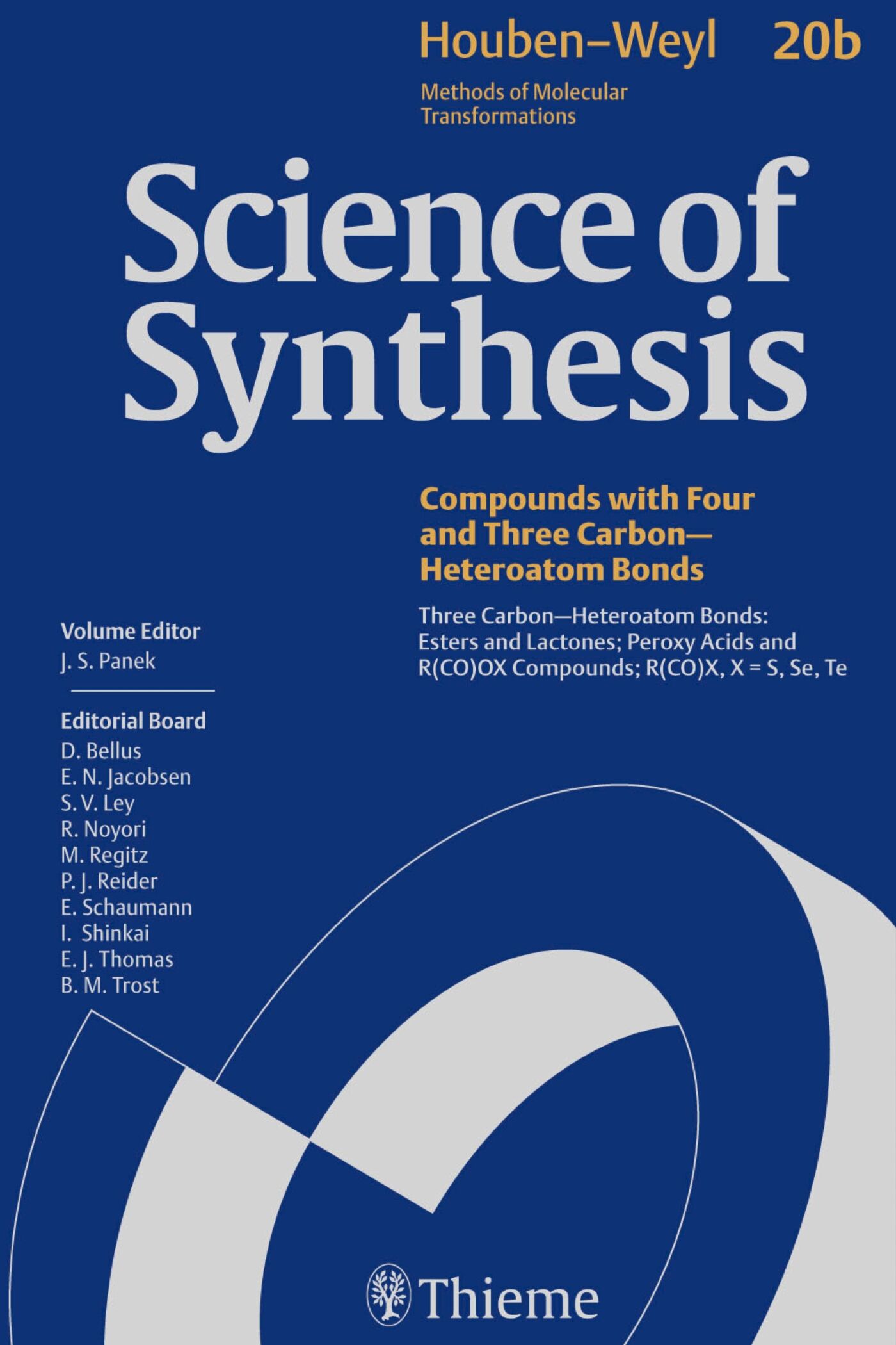 Science of Synthesis: Houben-Weyl Methods of Molecular Transformations  Vol. 20b, 9783131719416