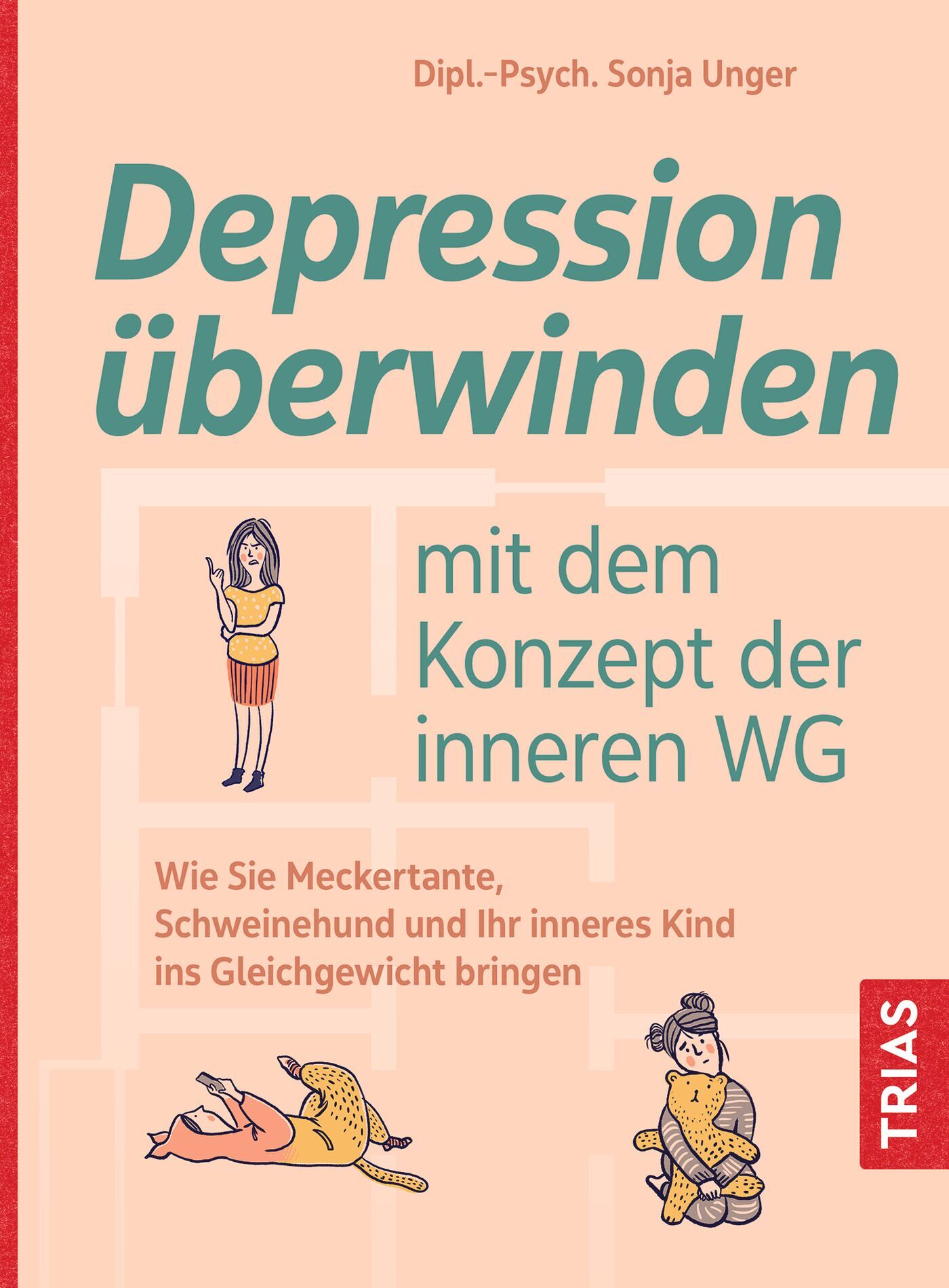 Depression überwinden mit dem Konzept der inneren WG, 9783432115481