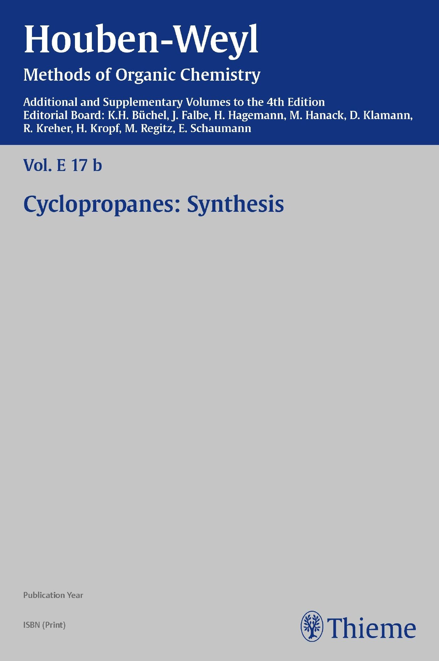 Houben-Weyl Methods of Organic Chemistry Vol. E 17b, 4th Edition Supplement, 9783131819543