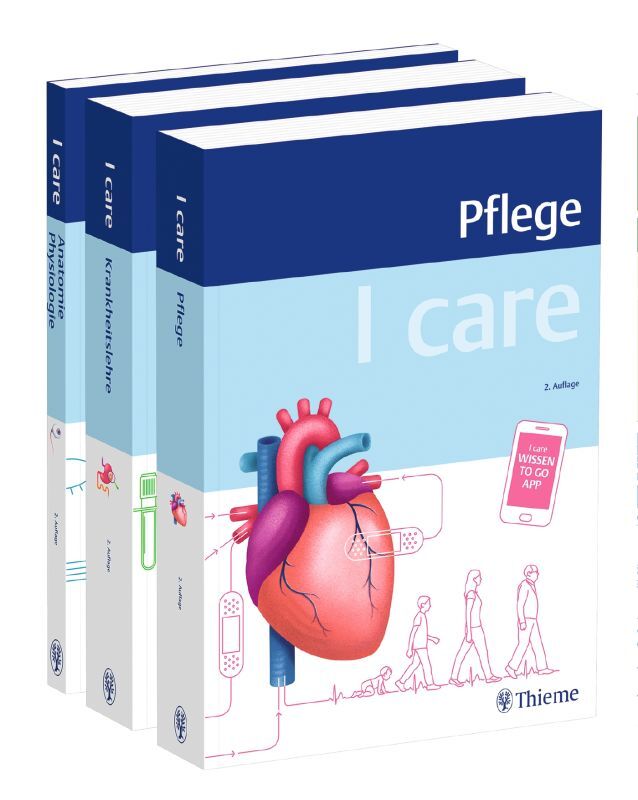 I Care Lernkarten Pflege Set im Schuber Jetzt Bestellen Im Thieme 